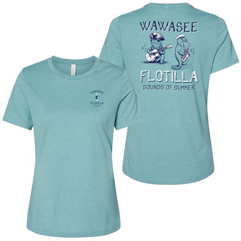 4 - Bella+Canvas Women's Relaxed Fit Heather CVC Tee