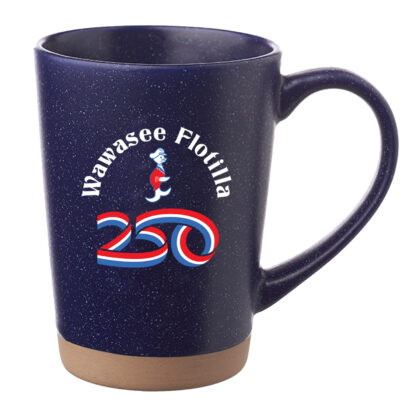 14 - 16 oz Nebula Speckled Clay Coffee Mugs