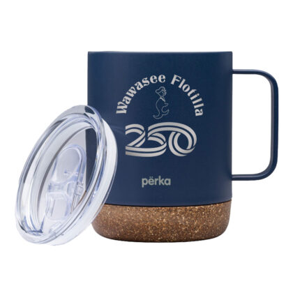 15 - Perka Wyatt 12 oz Double Wall, Stainless Steel Camping Mug
