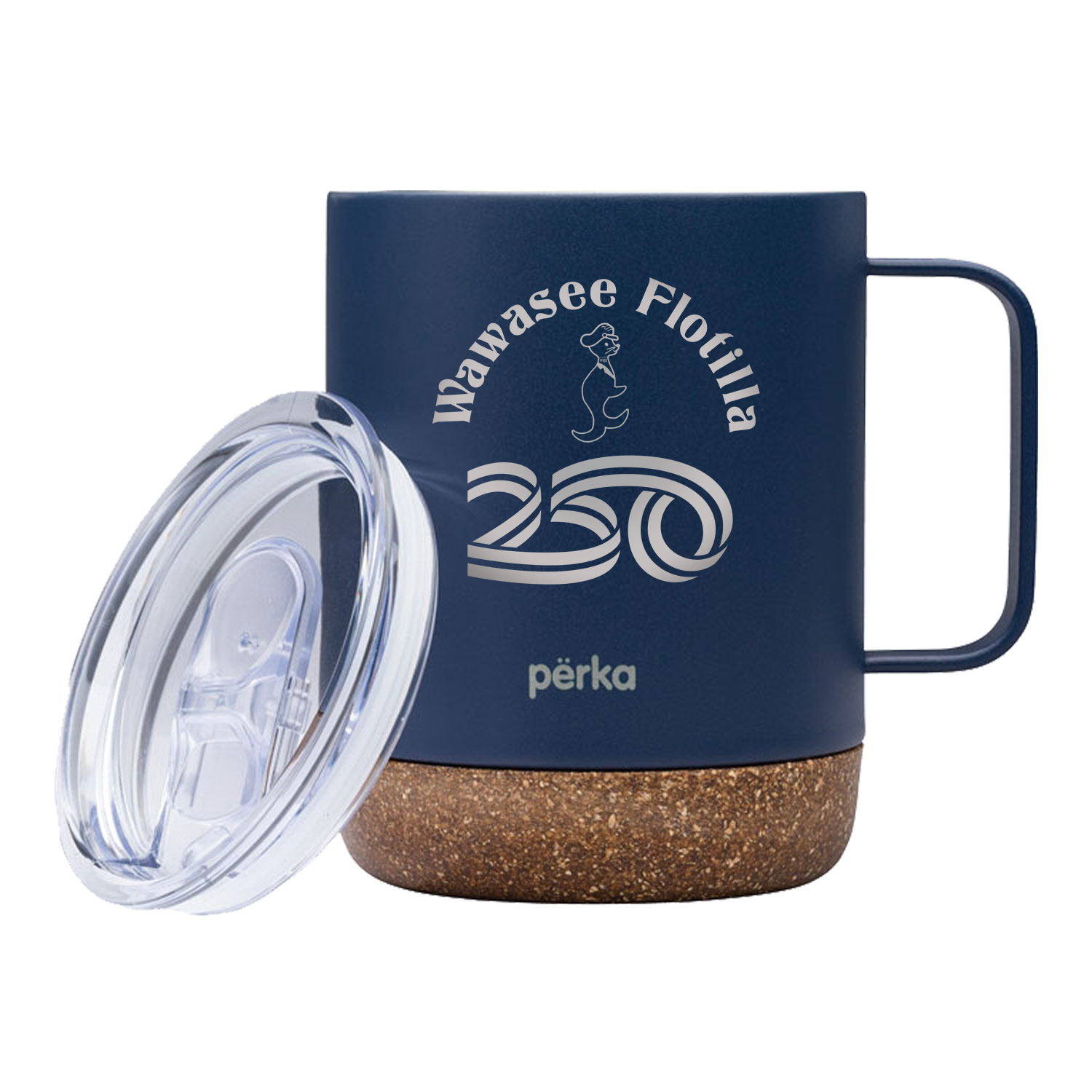 15 - Perka Wyatt 12 oz Double Wall, Stainless Steel Camping Mug