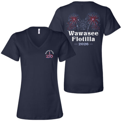 18 - Bella+Canvas Women's Relaxed Jersey V-Neck Tee